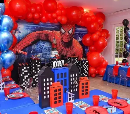 Theme party balloon decoration