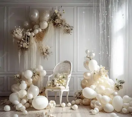 Helium balloon decoration